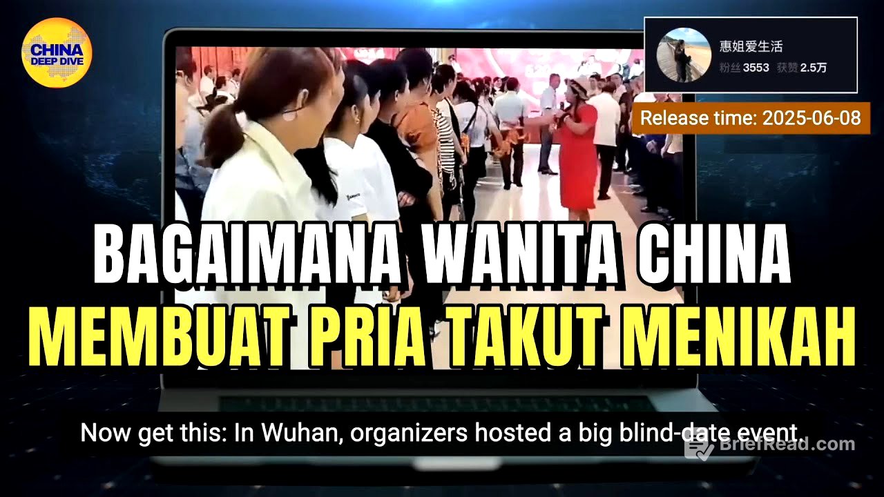 BAGAIMANA WANITA CHINA MEMBUAT PRIA TAKUT MENIKAH