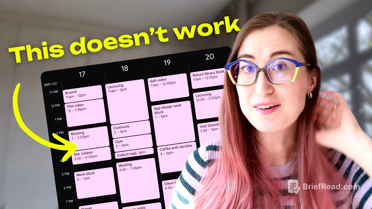 Calendar blocking fails for ADHD (here’s what to do instead!)