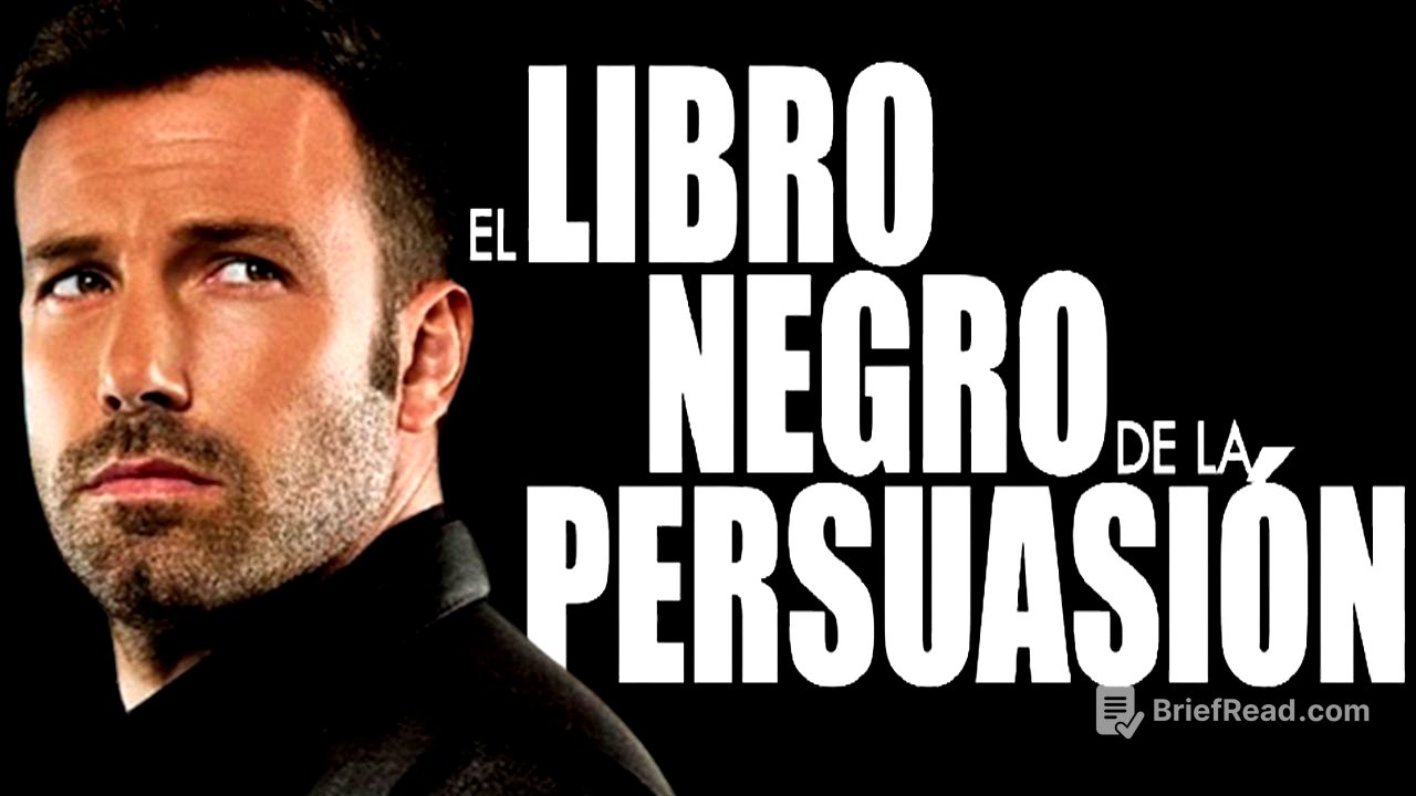 😲 EL LIBRO NEGRO DE LA PERSUASIÓN ▶ Las 23 REGLAS para PERSUADIR a CUALQUIER PERSONA [RESUMEN]