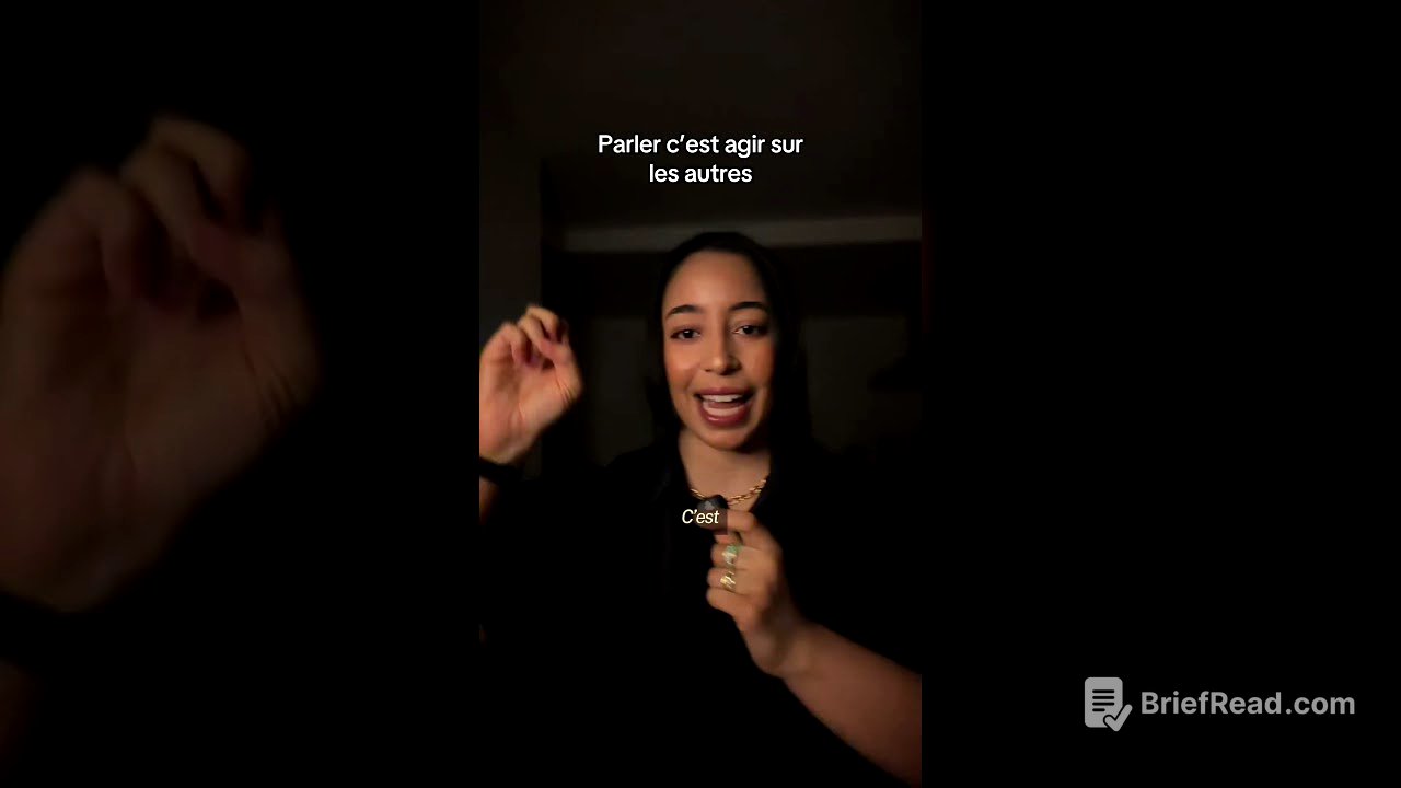 Parler c’est agir sur les autres
