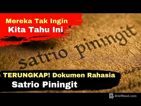Arsip Terkunci: Terungkap Dokumen Rahasia yang Menyebut Satrio Piningit