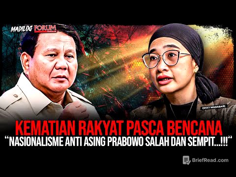 OKKY MADASARI: KITA HARUS PERTANYAKAN KEPEMIMPINAN PRABOWO