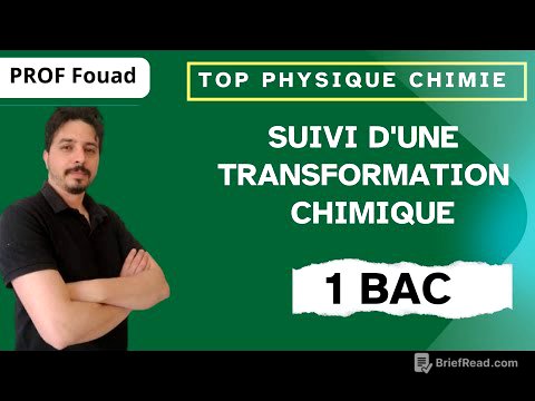 suivi d'une transformation chimique 1 bac