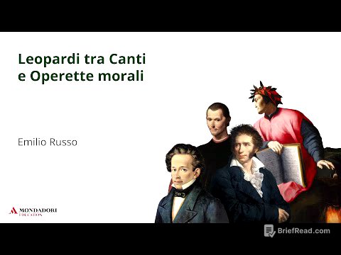 Leopardi tra Canti e Operette morali | Emilio Russo