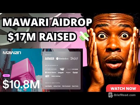 MAWARI NETWORK AIRDROP :  $17.3M IN FUNDING RAISED, CLAIMING & COMPLETE GUIDE || MAKE MONEY ONLINE