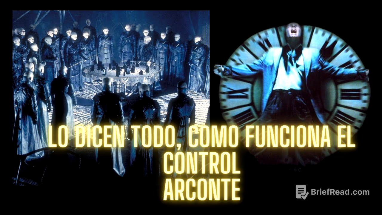 La pelicula que DICE la VERDAD sobre  LOS ARCONTES