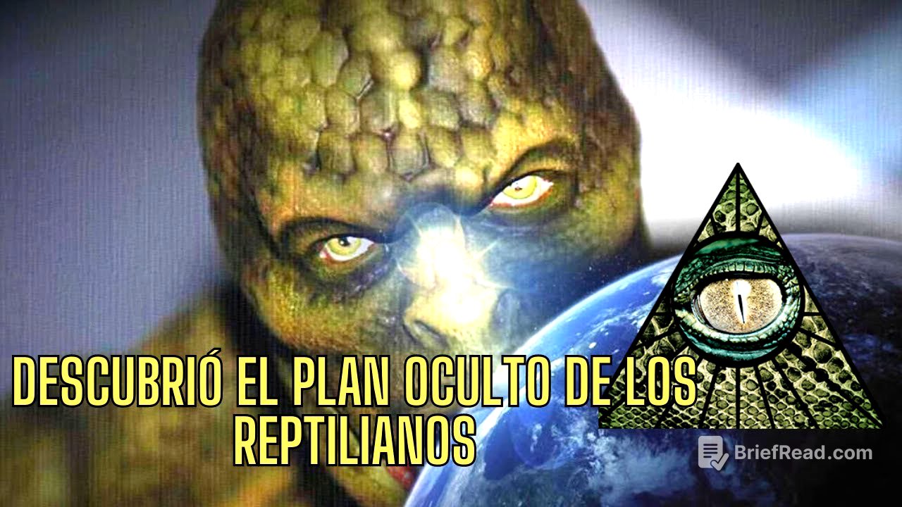 EL INVESTIGADOR QUE DESCUBRIO EL PLAN OCULTO DE LOS REPTILIANOS