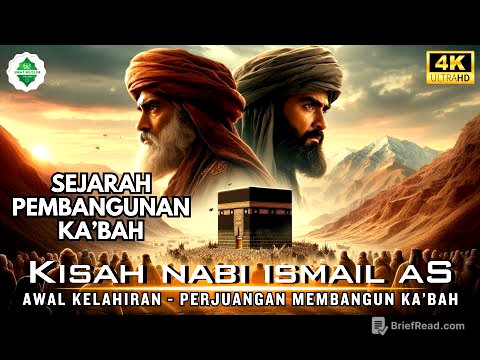 Kisah Nabi Ismail AS‼️ Bagaimana Ka'bah Dibangun Bersama Nabi Ibrahim AS?