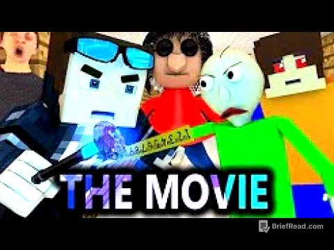BALDI'S BASICS VS MINECRAFT CHALLENGE THE MOVIE! (Official) Baldi Minecraft Animation Horror Game