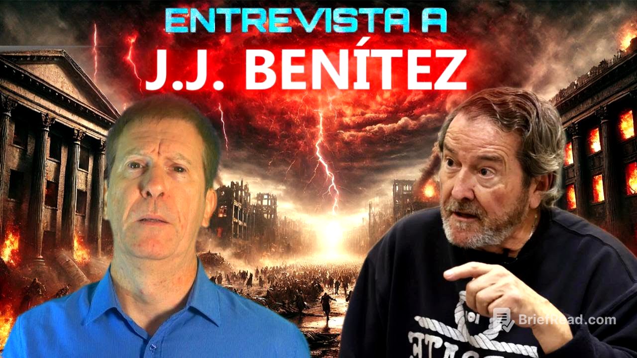 J.J. BENÍTEZ ADVIERTE: "NOS PREPARAN PARA ALGO TERRIBLE QUE VIENE"