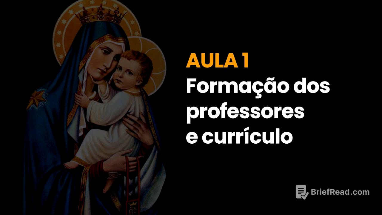 JORNADA - AULA 1 - FORMAÇÃO DE PROFESSORES E CURRÍCULO (2ª edição)