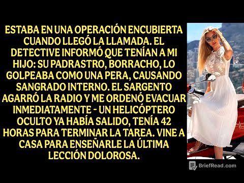 Estaba en una operación encubierta cuando llegó la llamada. El detective informó que tenían...