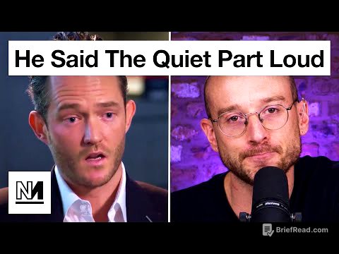 Sociopath Businessman Tells The Truth About Capitalism
