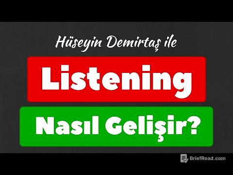 Listening Nasıl Gelişir -  İngilizce Dinleme Becerisini Geliştirme