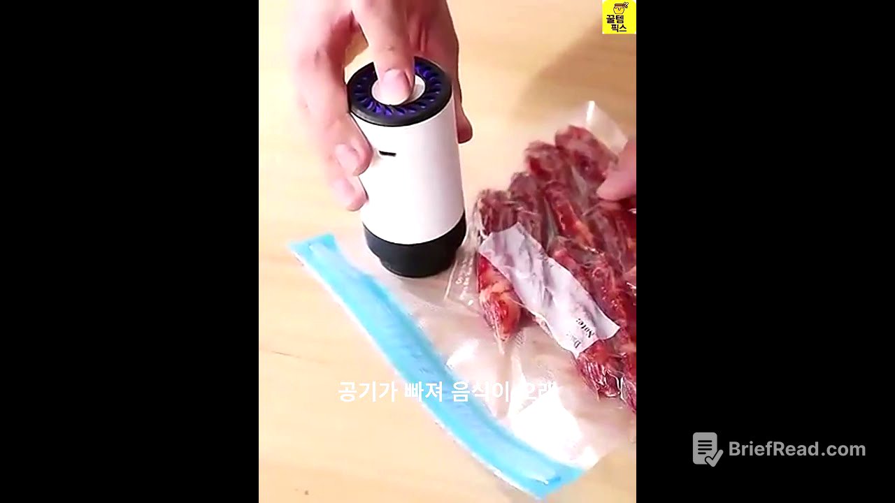 휴대용 진공포장기, 미쳤다…