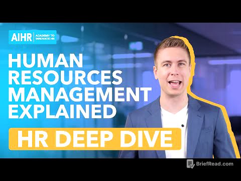 Human Resource Management (HRM) Explained – Everything you Need to Know