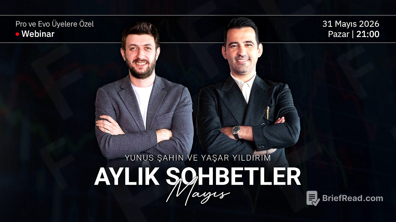 Fintables Aylık Sohbetler Mayıs 2026 | Yunus Şahin, Yaşar Yıldırım