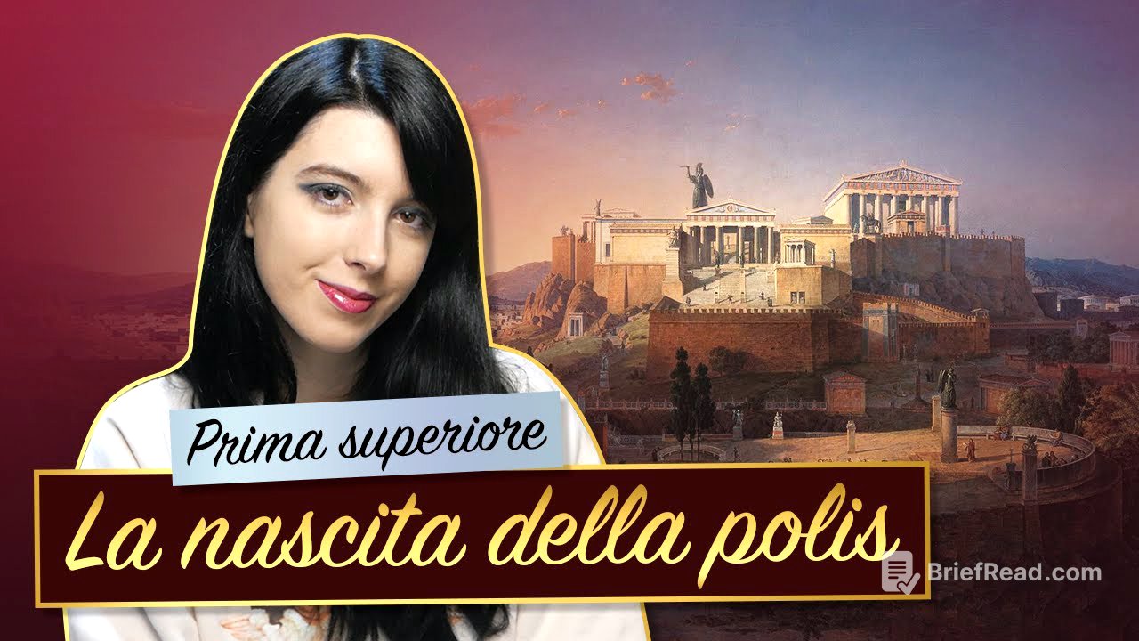 LA NASCITA DELLA POLIS e la FALANGE OPLITICA — Storia greca