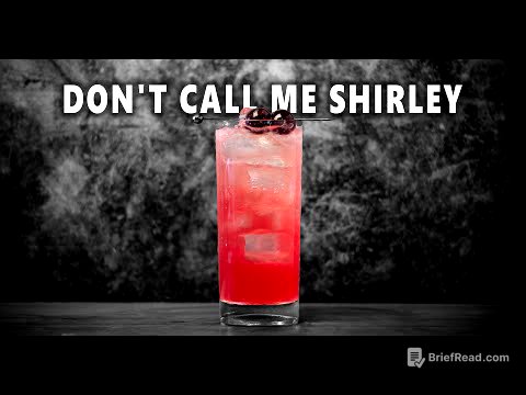 Don’t Call Me Shirley: The Mocktail That’s Anything But Basic 🍹✨