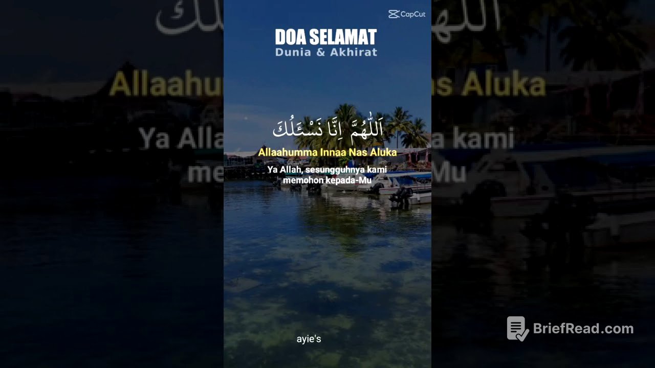 Doa Selamat Dunia & akhirat (100x)