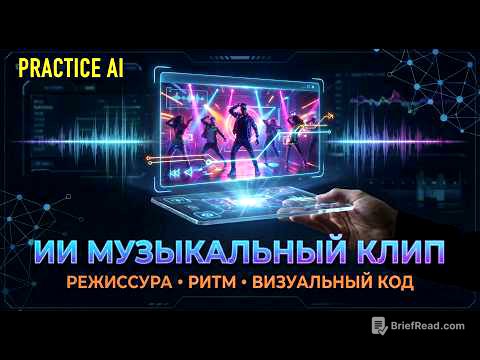 Как сделать МУЗЫКАЛЬНЫЙ КЛИП через нейросети: режиссура, ритм и визуальный код