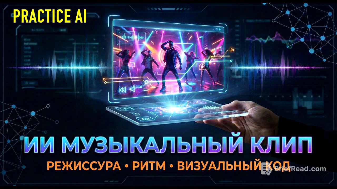 Как сделать МУЗЫКАЛЬНЫЙ КЛИП через нейросети: режиссура, ритм и визуальный код