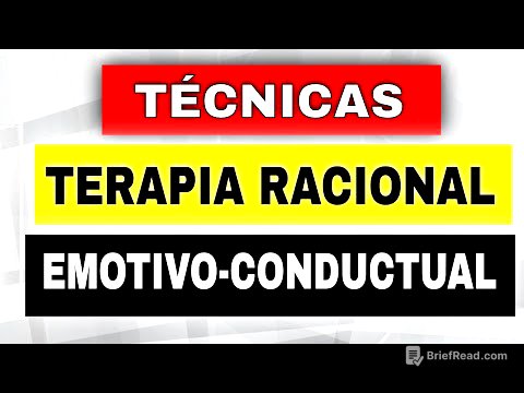 20 TÉCNICAS de Terapia RACIONAL EMOTIVA CONDUCTUAL (TREC) y sus Aplicaciones