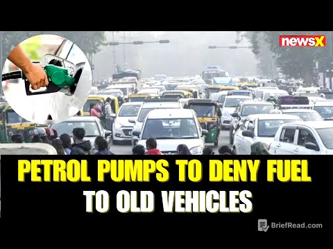 Delhi Fuel Ban: Kavita Ashok Breaks Down Delhi’s Crackdown on Polluting Vehicles | NewsX