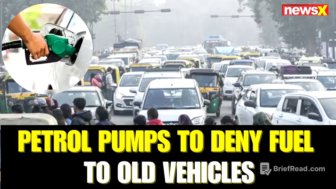 Delhi Fuel Ban: Kavita Ashok Breaks Down Delhi’s Crackdown on Polluting Vehicles | NewsX