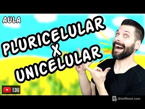 Organismos Unicelulares e Pluricelulares (Multicelulares) | Biologia com Samuel Cunha