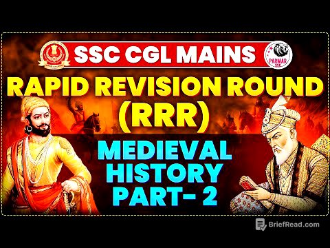 MEDIEVAL HISTORY FOR CGL MAINS (LEC-2) by PARMAR SSC