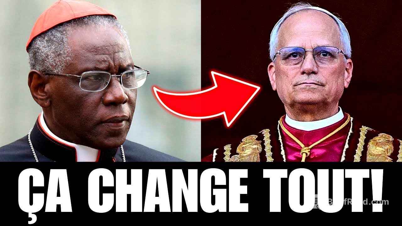 Le Pape Léon XIV annonce un NOUVEAU rôle pour le Cardinal Sarah, et c’est surprenant !