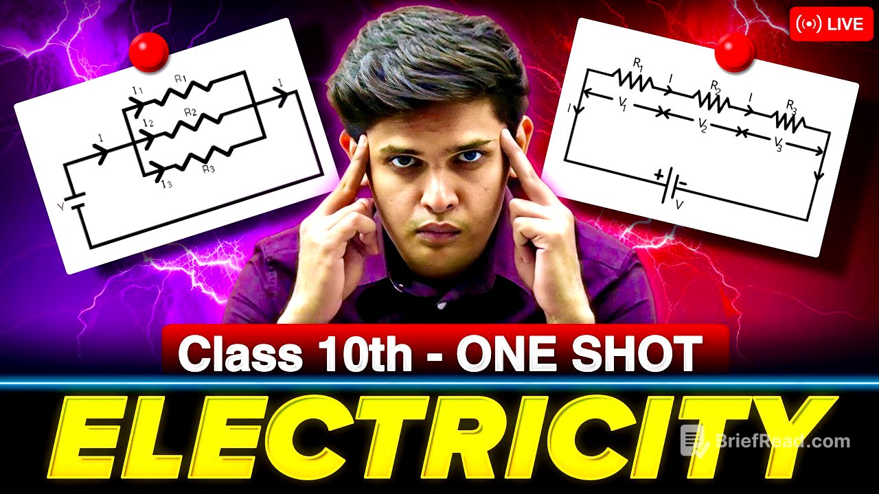 Electricity - Class 10th Science 🔥|  One Shot | Prashant Kirad