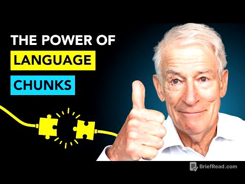 Chunking: the secret to fluency?