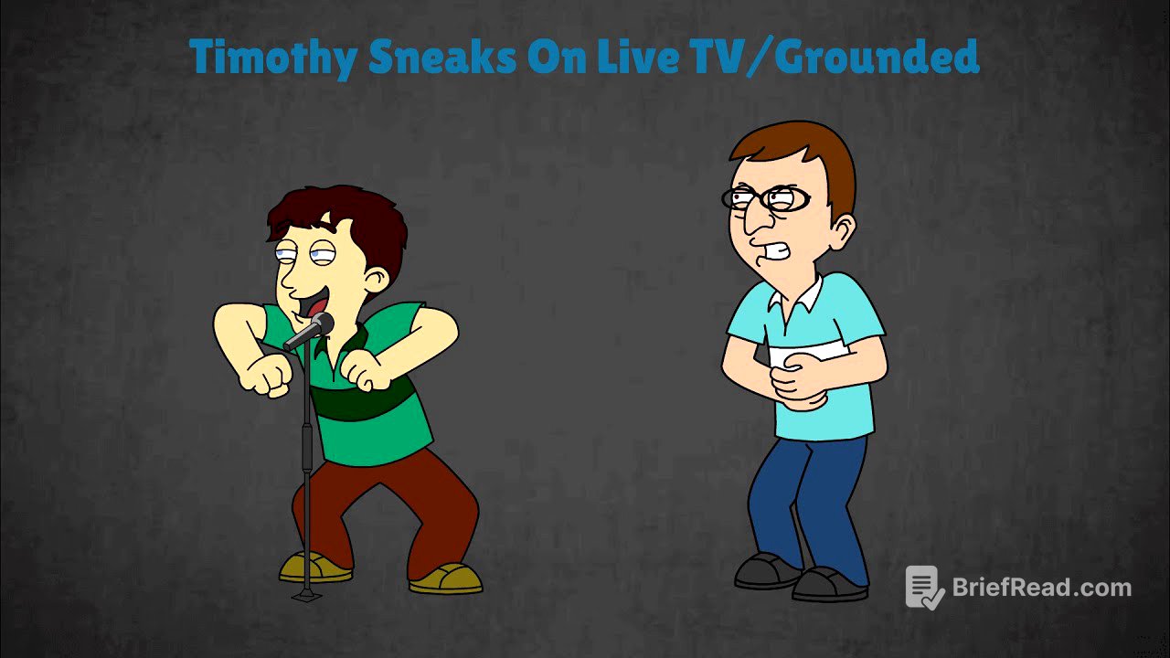 Timothy Sneaks On Live TV/Grounded
