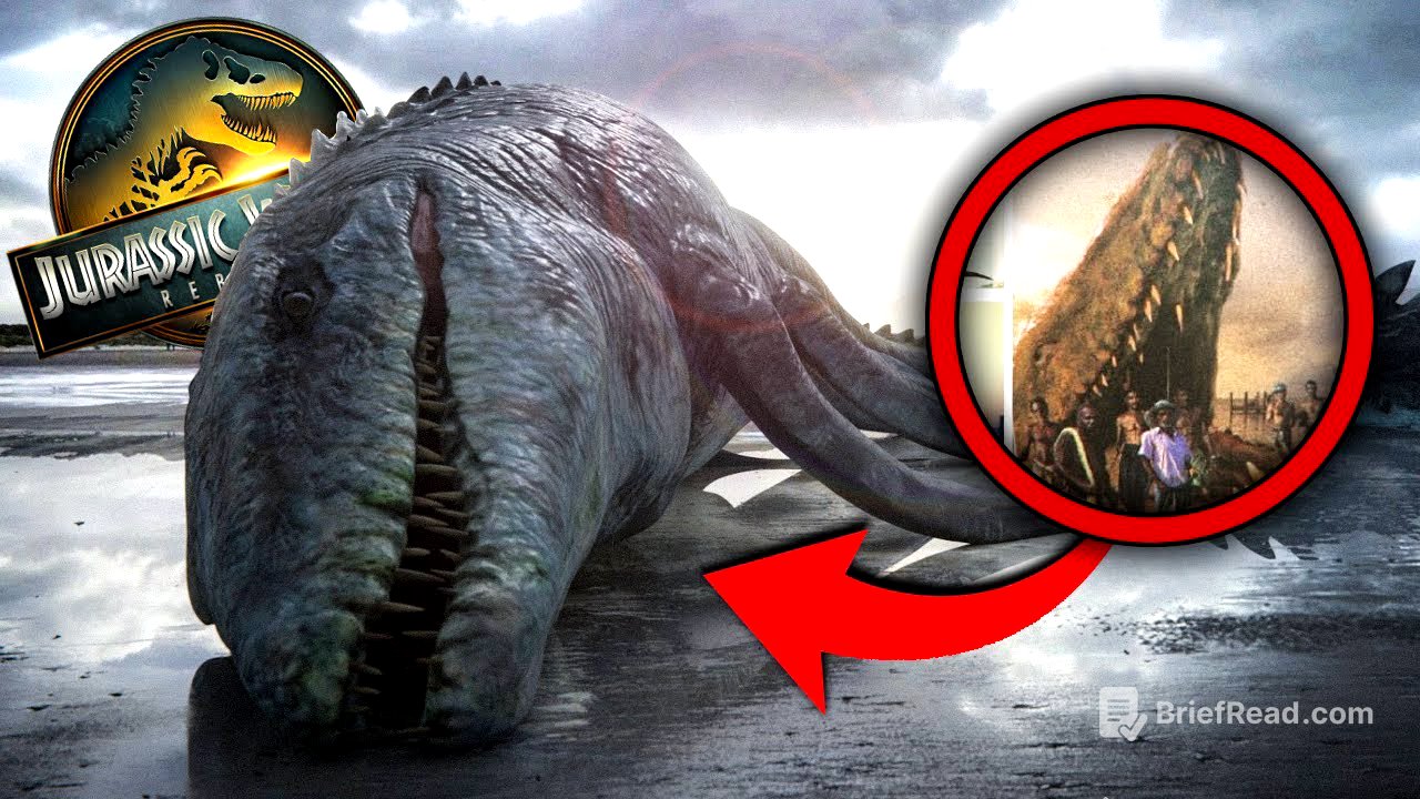 THE SAD FATE OF THE ORIGINAL MOSASAURUS REVEALED IN JURASSIC WORLD REBIRTH?
