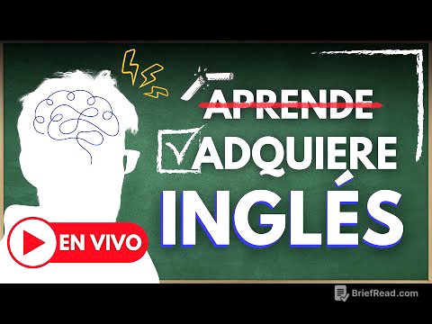 🔴El mejor MÉTODO para aprender un IDIOMA (Clase EN VIVO)