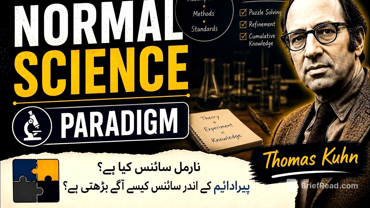 Lecture 5: Normal Science || Paradigm || Thomas Kuhn (Urdu/Hindi)