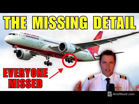 Pilot Explains: A New Detail in the Air India 787 Crash Everyone Missed