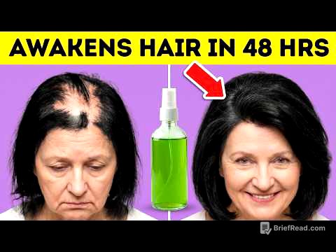 This Leave-In Spray Makes Hair Grow (Awaken Follicles in 48 Hours) - The Senior Wellness Podcast