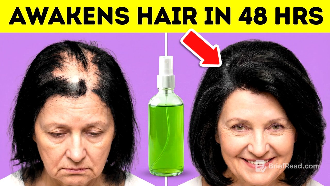 This Leave-In Spray Makes Hair Grow (Awaken Follicles in 48 Hours) - The Senior Wellness Podcast