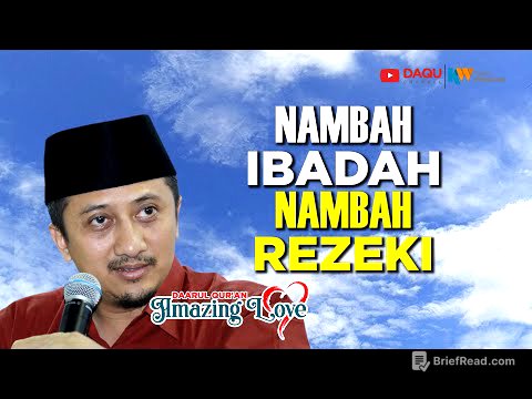 BANYAK IBADAH BANYAK REZEKI - USTADZ YUSUF MANSUR