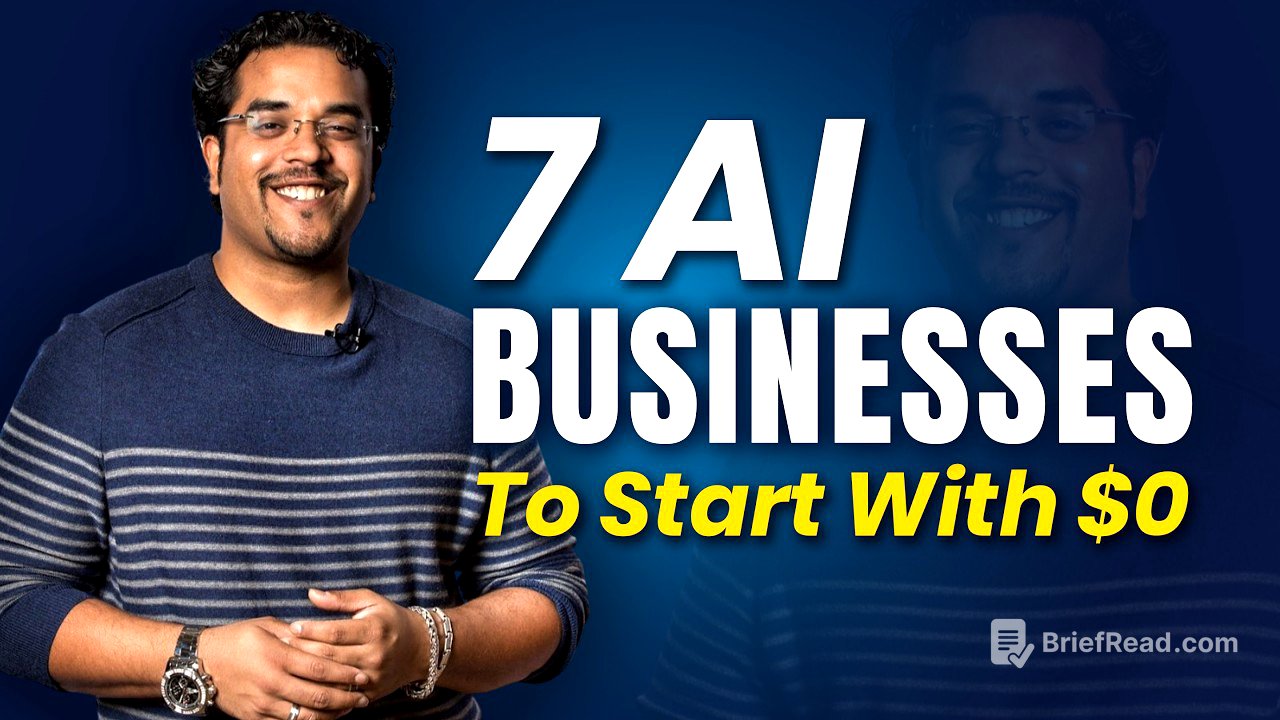 7 Viral AI Business Ideas You Can Start With $0! (2025)