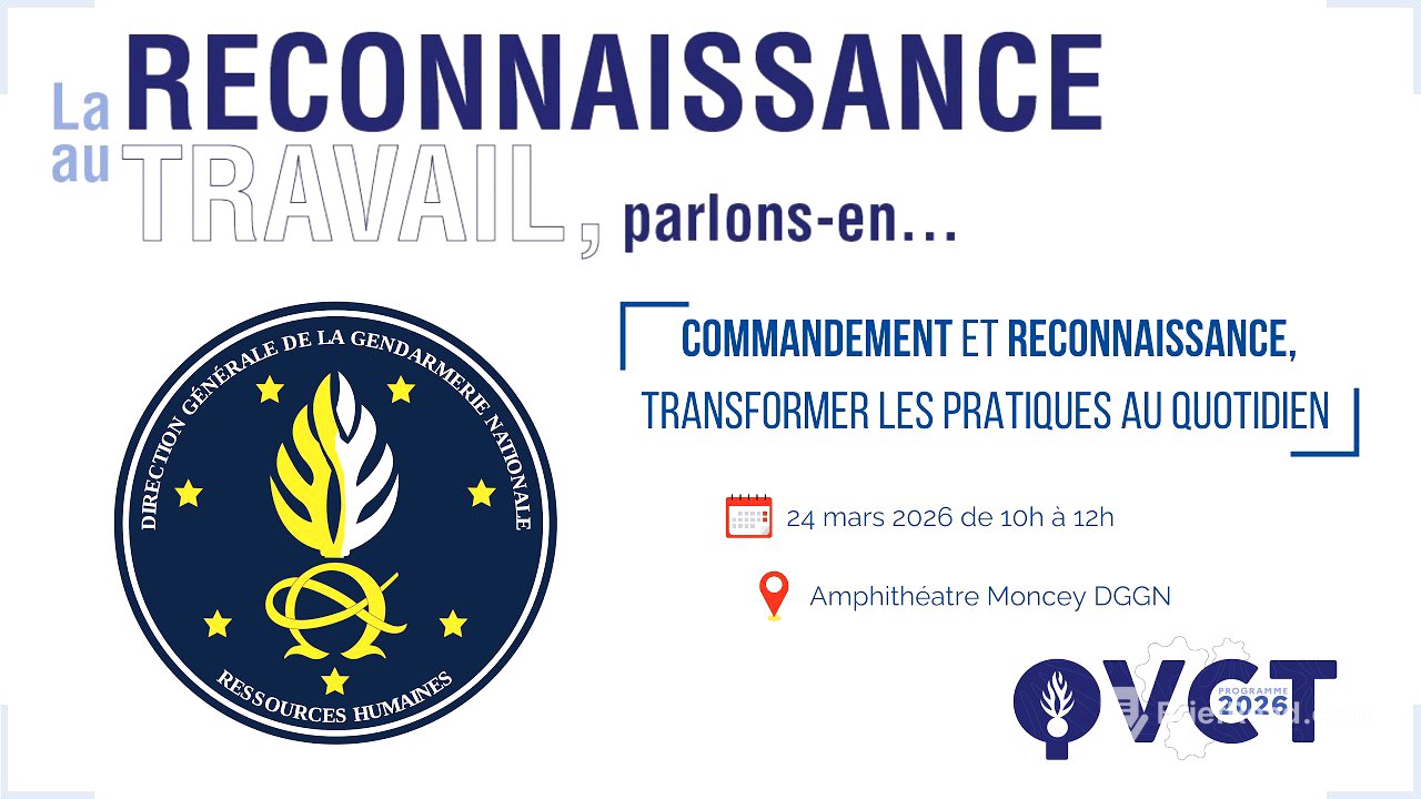 Conférence 24 mars 2026 - Commandement et reconnaissance, transformer les pratiques au quotidien