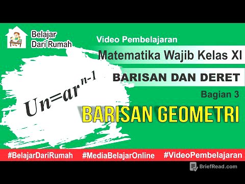 Barisan dan Deret Bagian 3 - Barisan Geometri Matematika Wajib Kelas 11