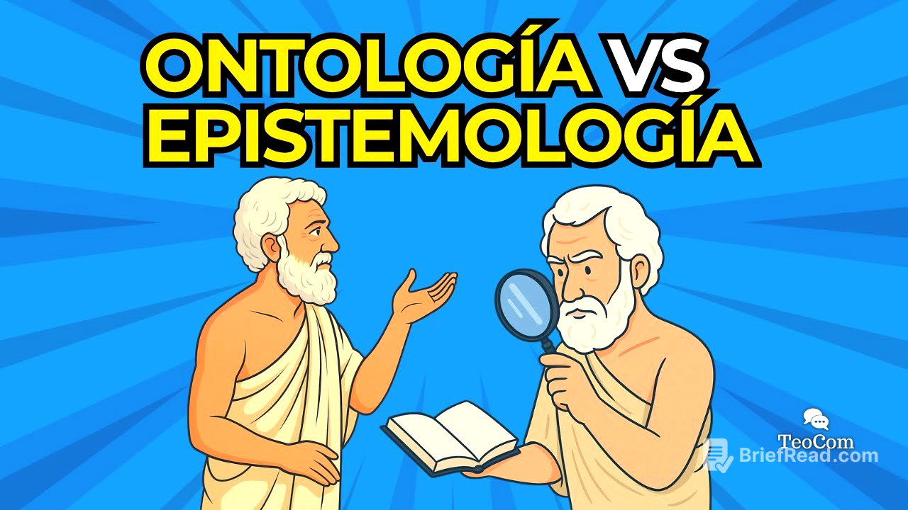 Ontología vs Epistemología: ¿Cuál es la diferencia? 🤔
