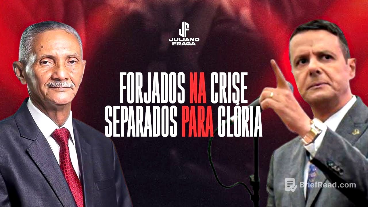 Gerados em meio aos decretos, Forjados na Crise e….. Separados para Glória (Juliano Fraga)