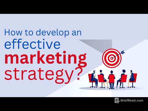 How to develop an effective marketing strategy
