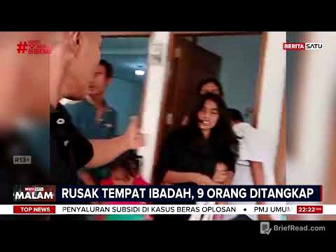 Pembubaran & Pengrusakan Rumah Ibadah di Padang, 9 Orang Ditangkap #Beritasatu