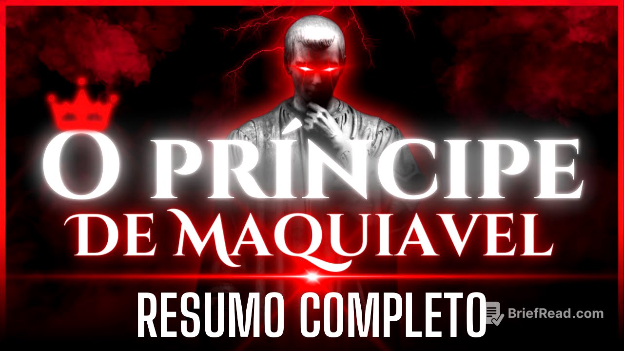 O Príncipe de Maquiavel | RESUMO COMPLETO